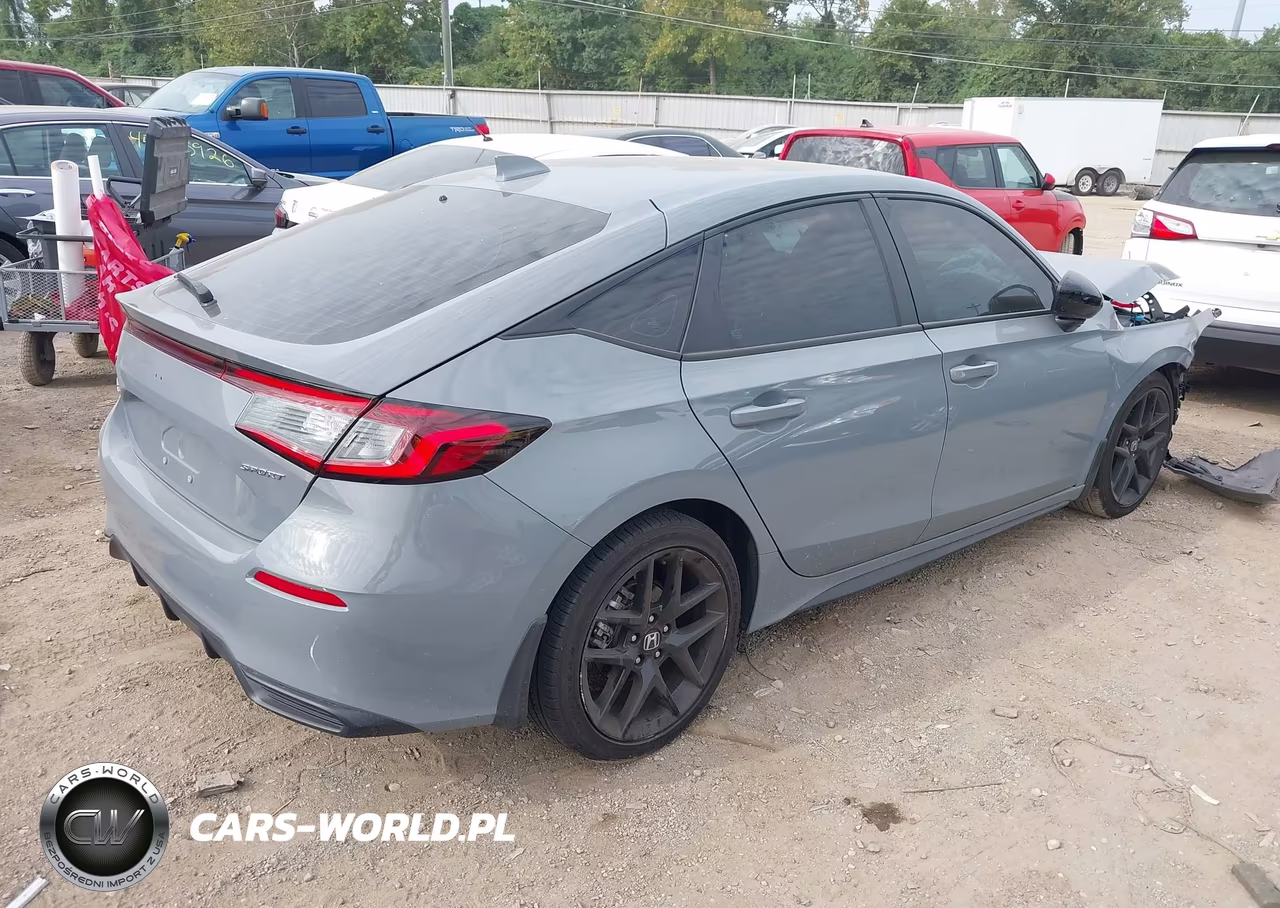 2025 Honda Civic Sedan Sport VIN:19XFL2H87SE027424 - 4