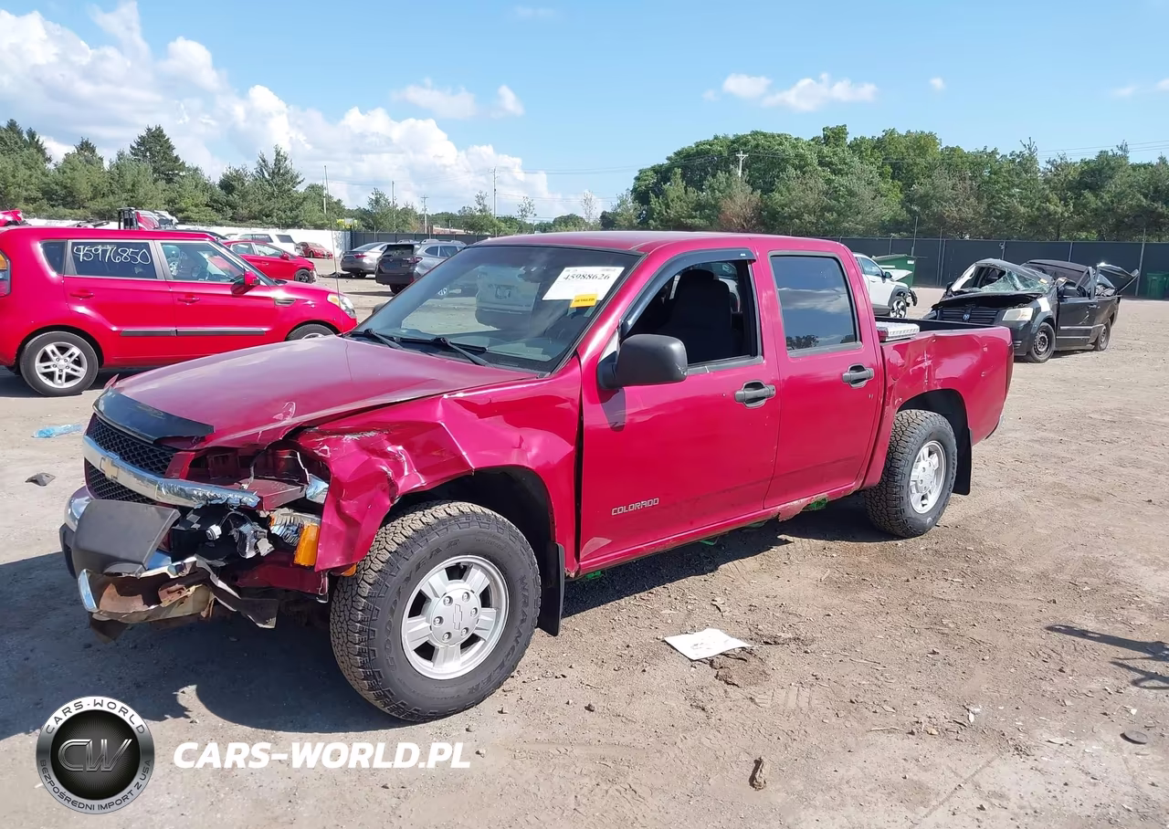 2004 Chevrolet Colorado Ls VIN:1GCCS136348213531 - 2