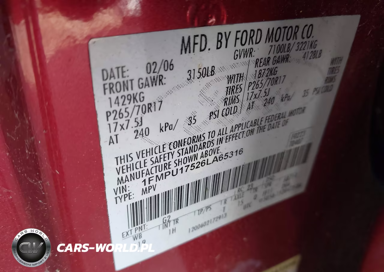 2006 Ford Expedition Eddie Bauer-King Ranch VIN:1FMPU17526LA65316 - 9