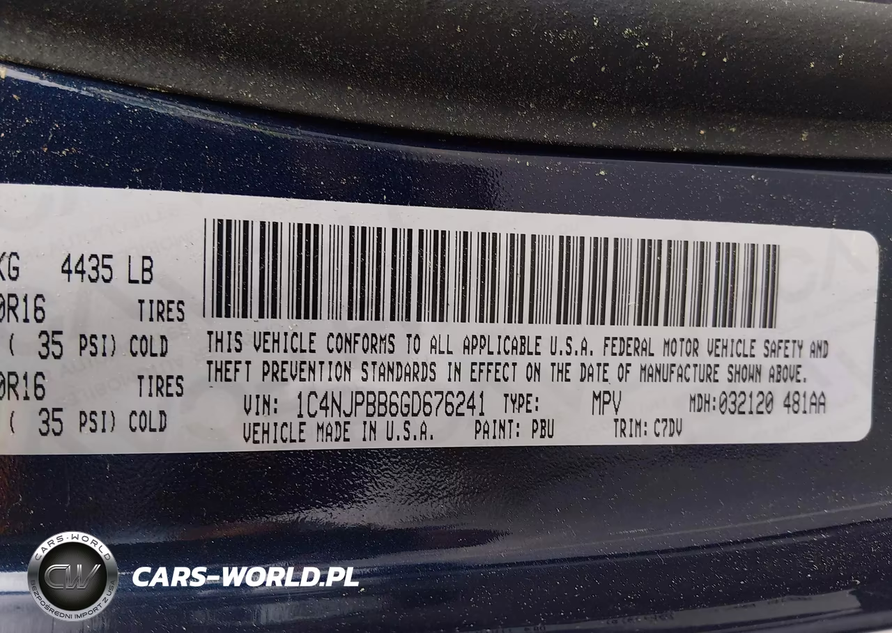 2016 Jeep Patriot Sport VIN:1C4NJPBB6GD676241 - 9