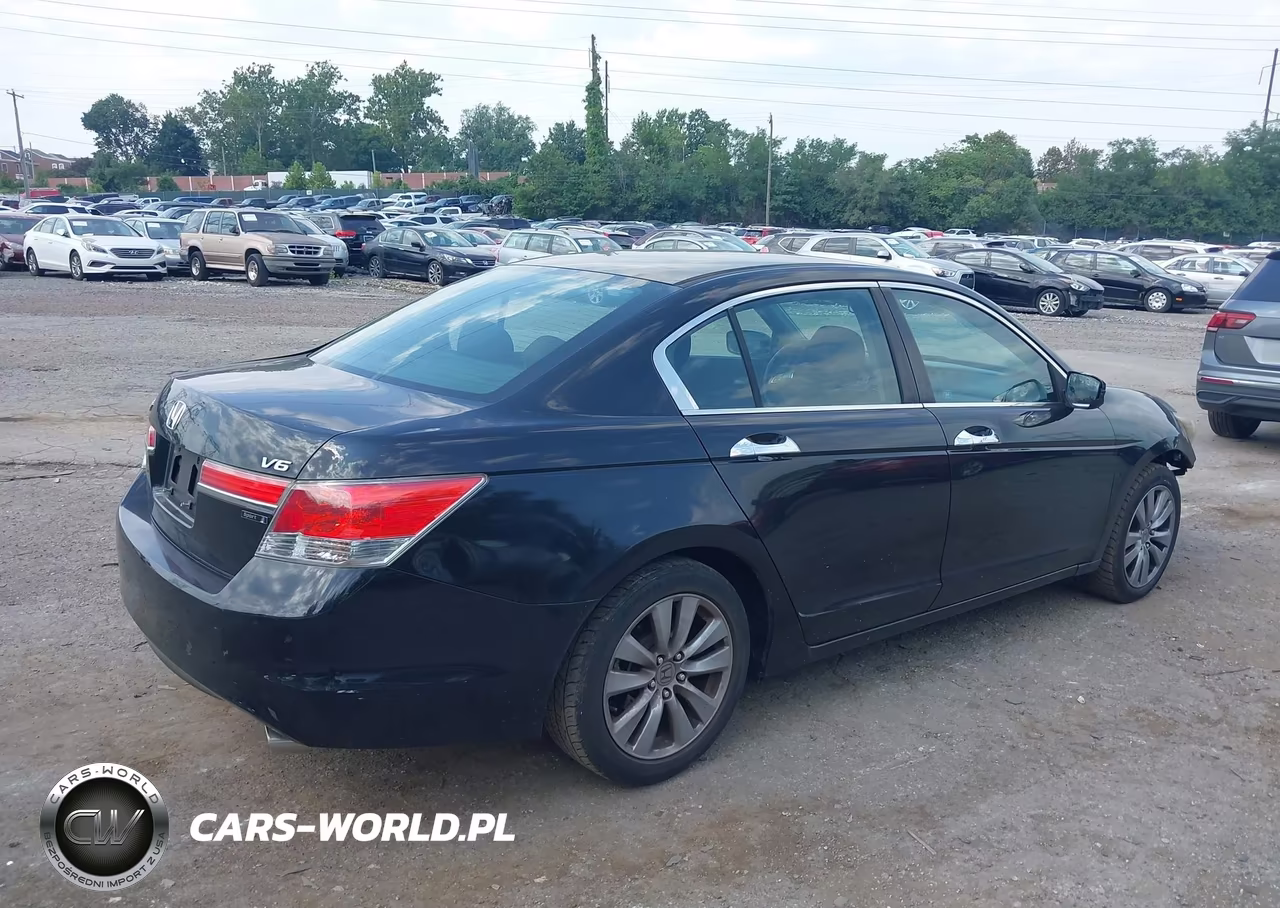2011 Honda Accord 3.5 Ex VIN:1HGCP3F77BA022204 - 4