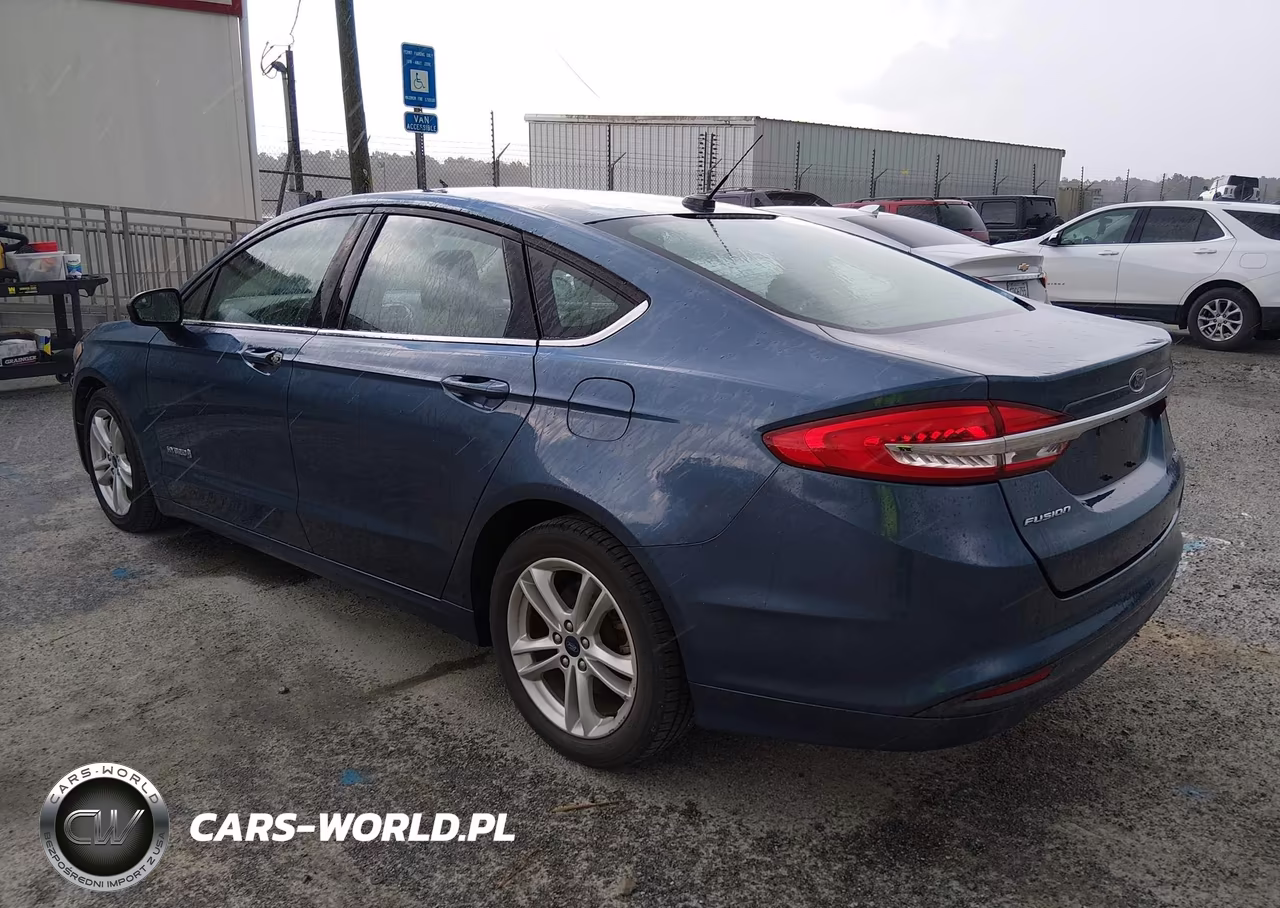 2018 Ford Fusion Hybrid S VIN:3FA6P0UU8JR271625 - 3