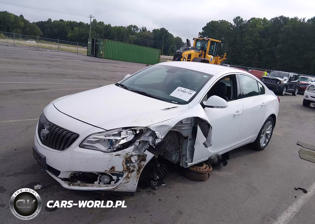 2016 Buick Regal Turbo VIN:2G4GK5EXXG9152603 - 2