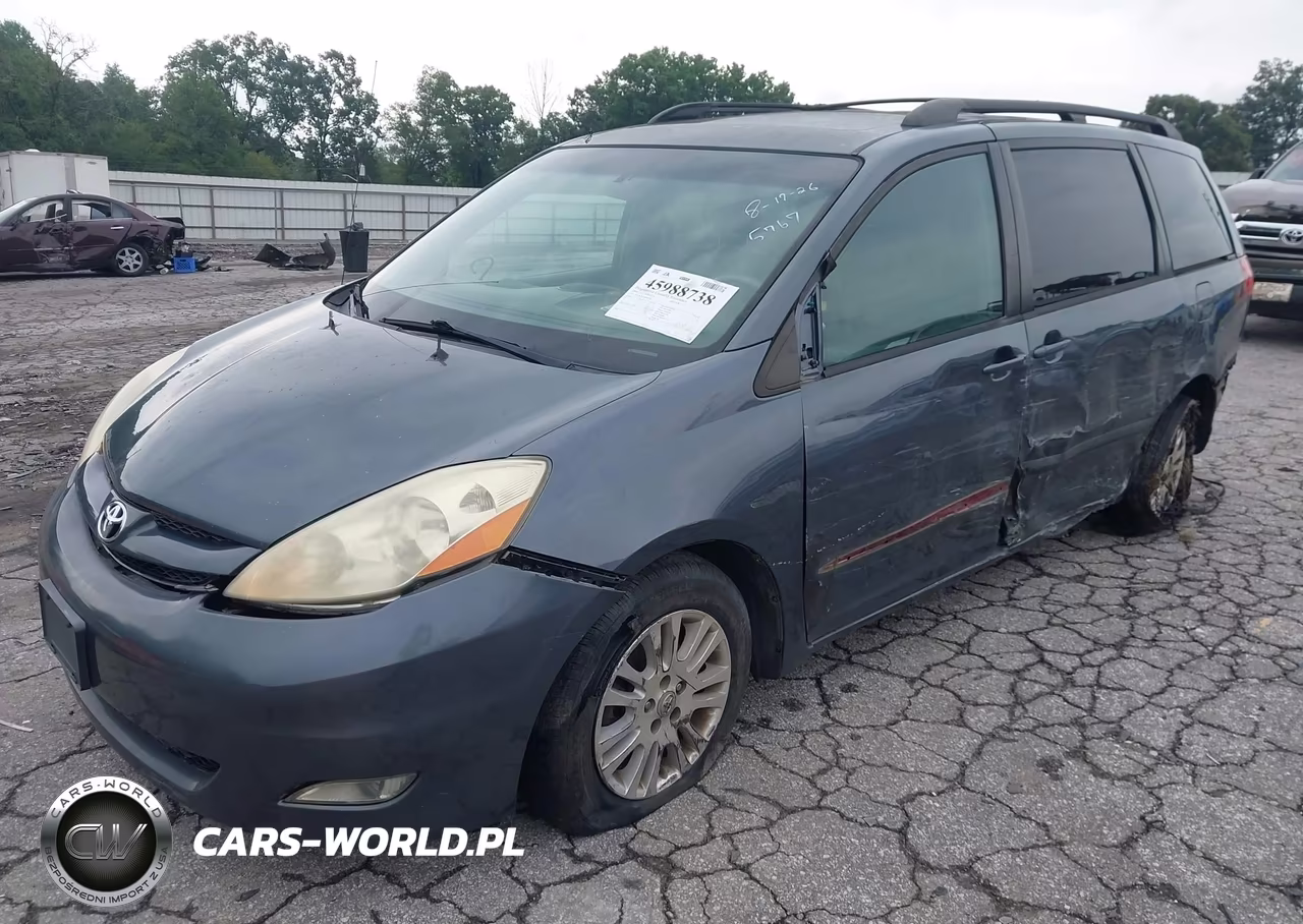 2008 Toyota Sienna Xle VIN:5TDZK22C58S195767 - 2