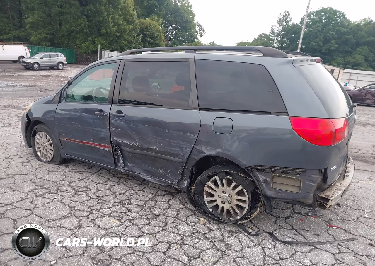 2008 Toyota Sienna Xle VIN:5TDZK22C58S195767 - 3