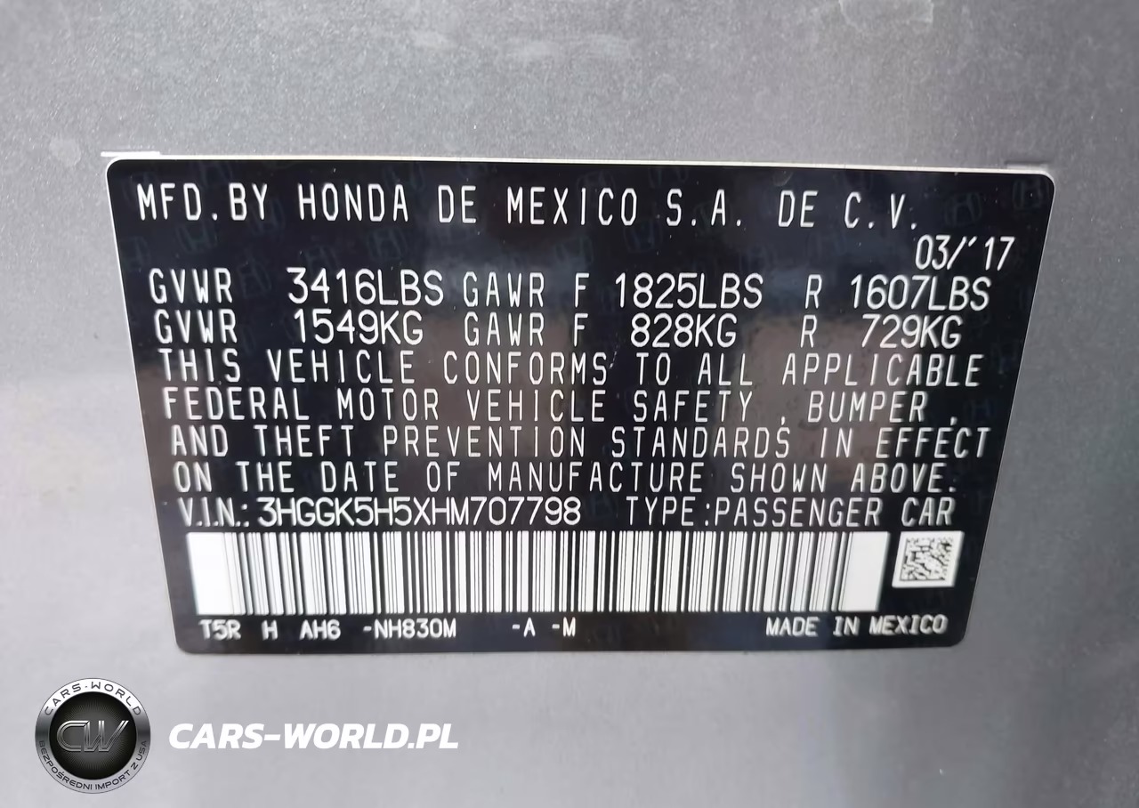 2017 Honda Fit Lx VIN:3HGGK5H5XHM707798 - 9
