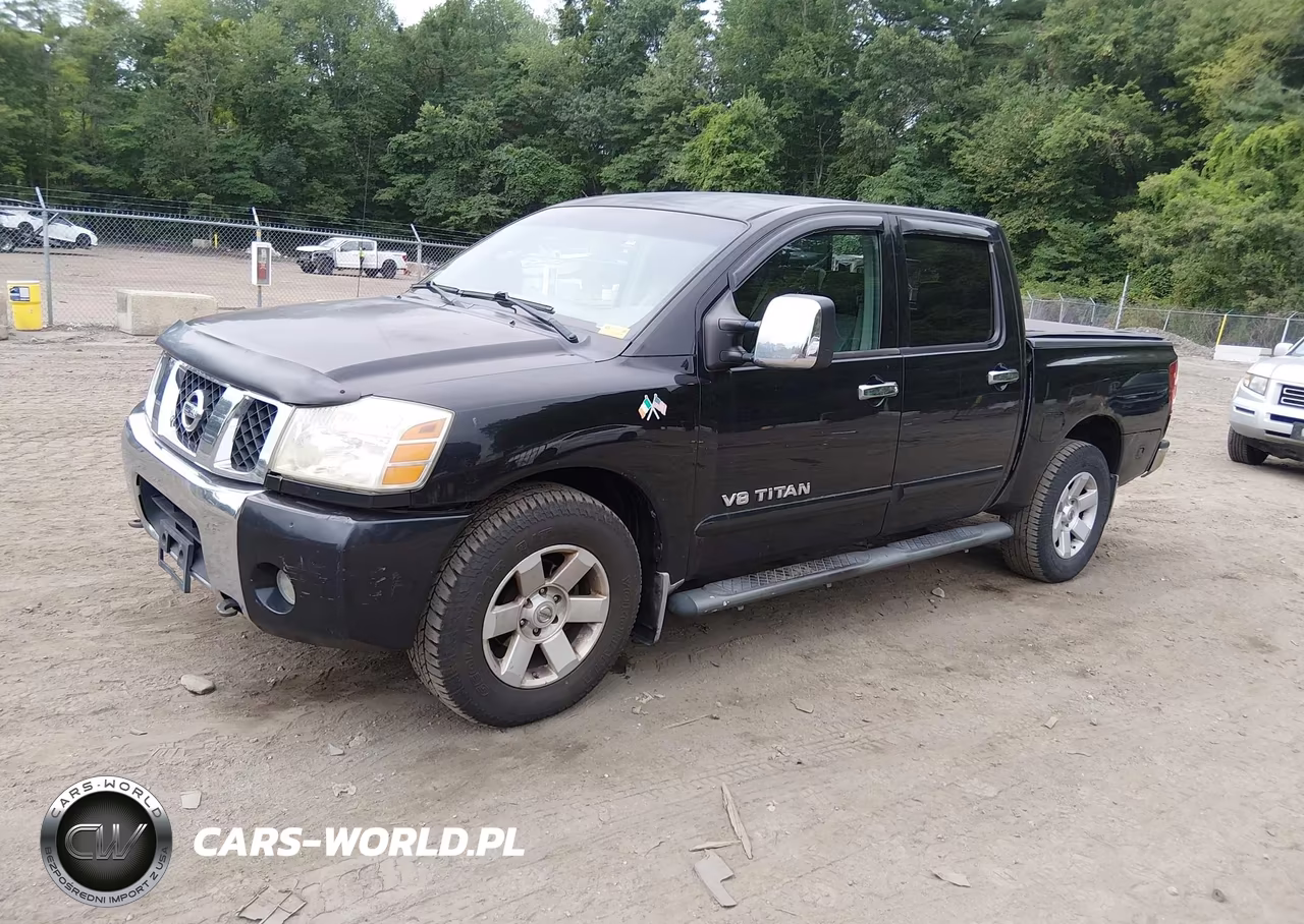 2006 Nissan Titan Le VIN:1N6AA07BX6N540733 - 2