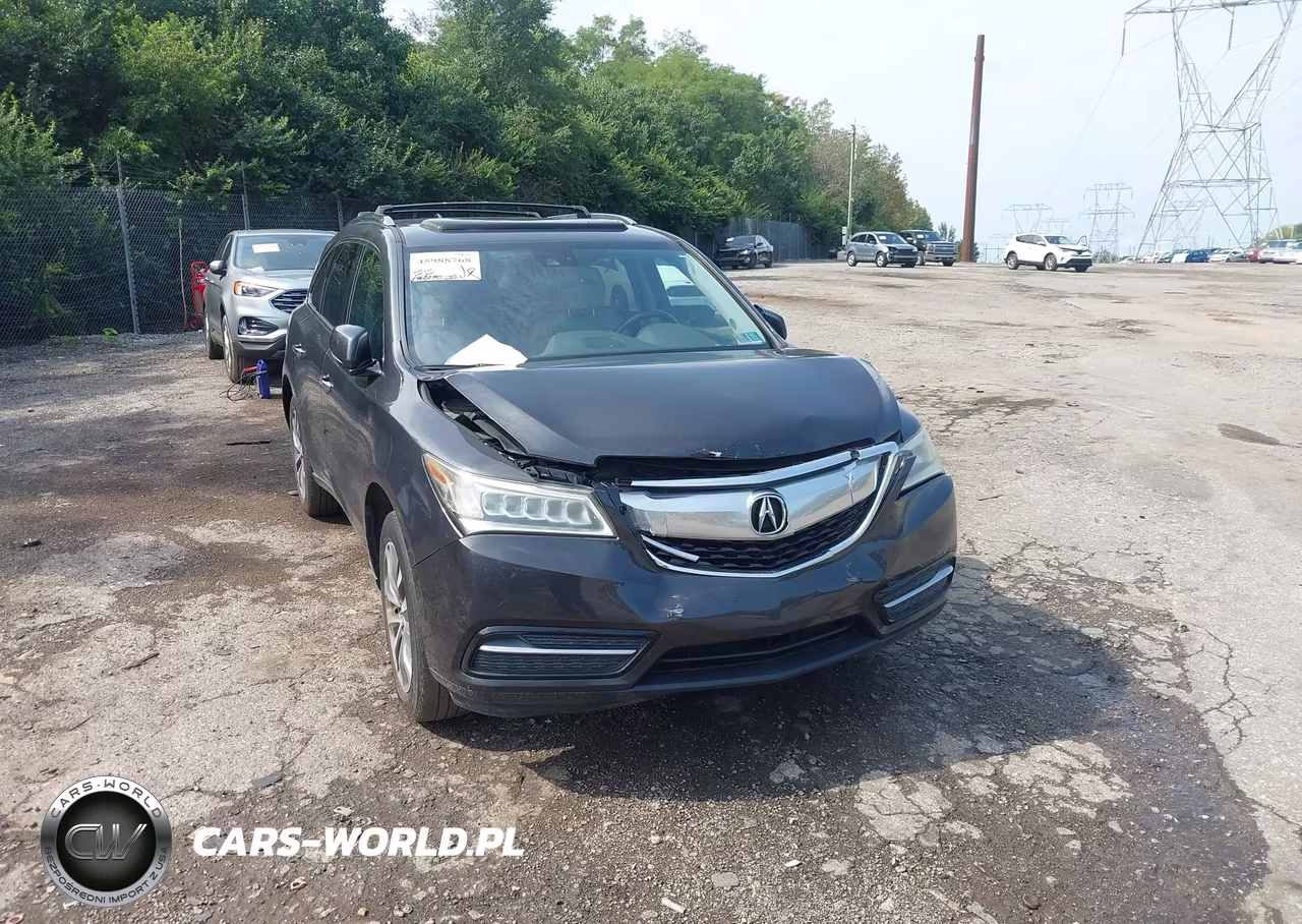 2015 Acura Mdx Technology Package VIN:5FRYD4H43FB016630 - 6