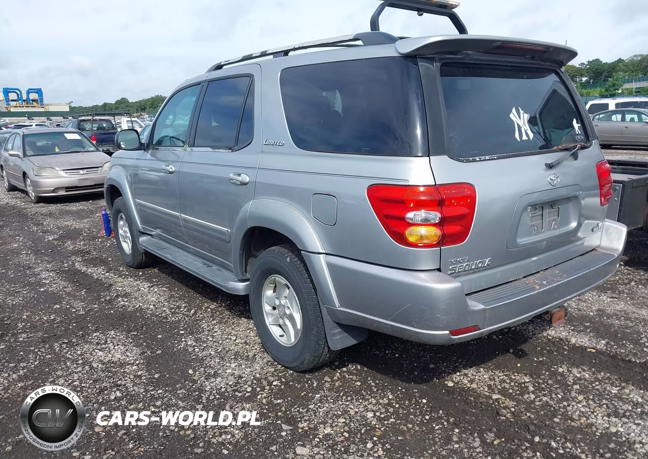 2002 Toyota Sequoia Limited V8 VIN:5TDZT38A82S080774 - 3