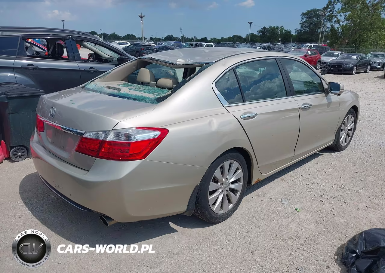 2013 Honda Accord Ex-L VIN:1HGCR2F88DA012216 - 4