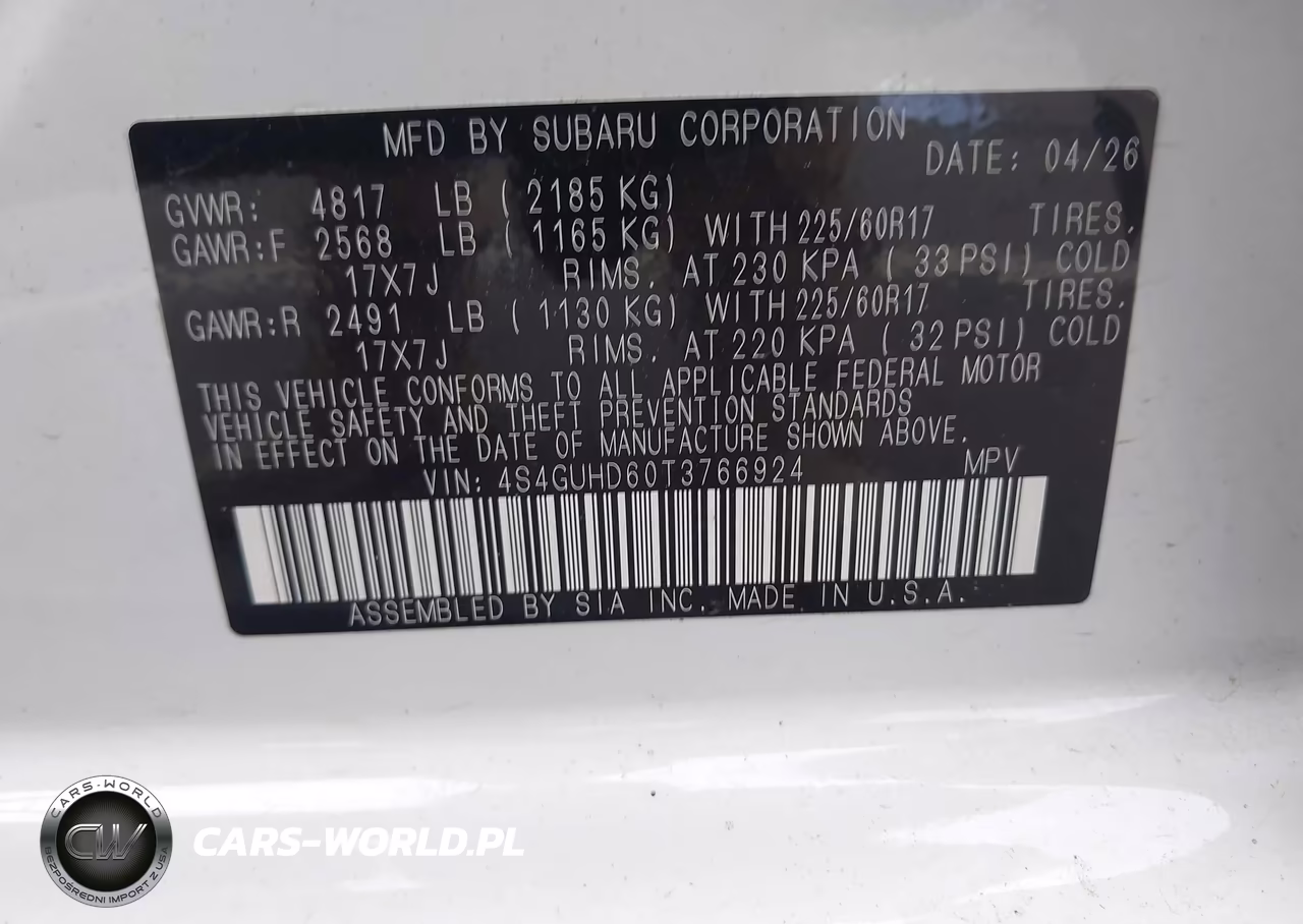 2026 Subaru Crosstrek Premium VIN:4S4GUHD60T3766924 - 9