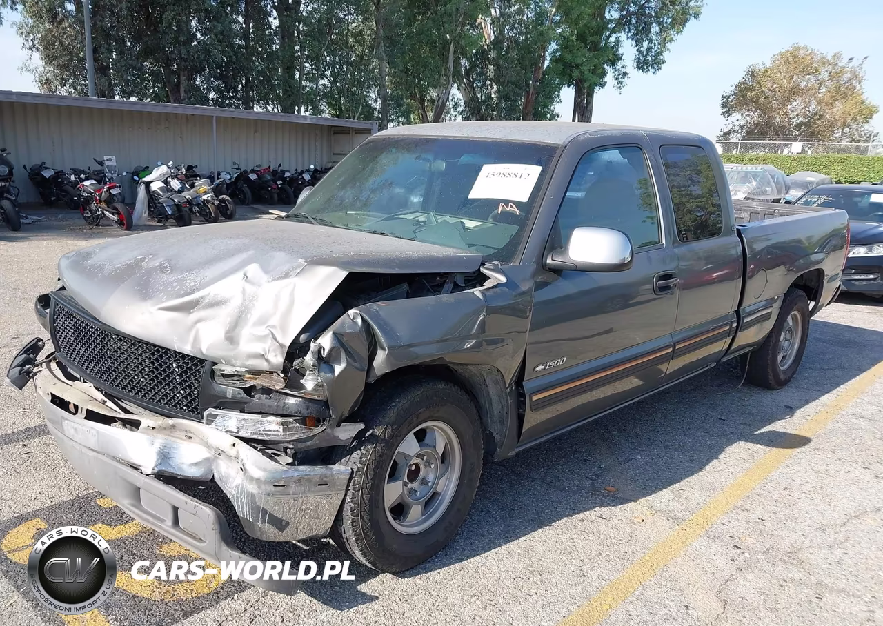 2002 Chevrolet Silverado 1500 Ls VIN:2GCEC19V521184571 - 2