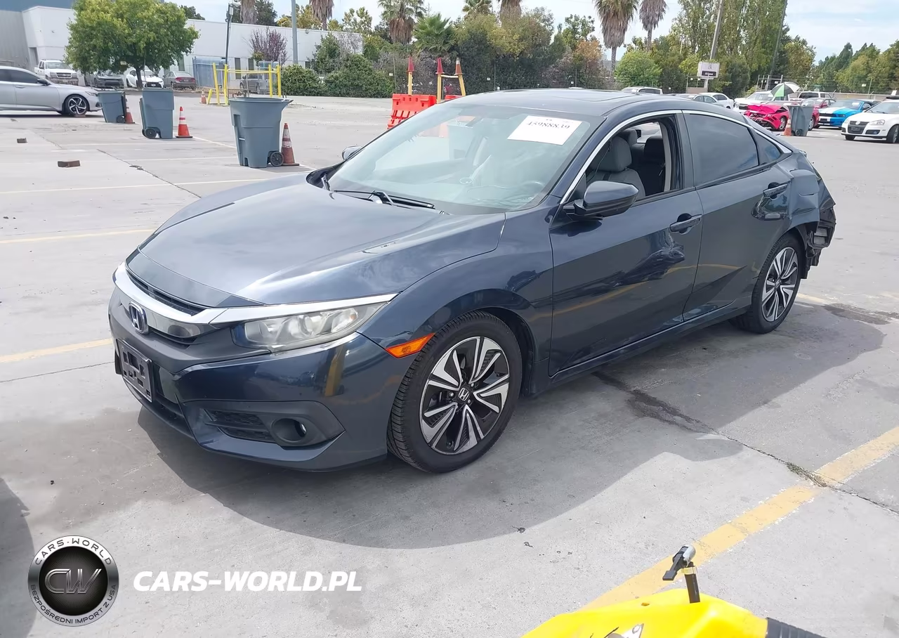 2016 Honda Civic Ex-T VIN:19XFC1F30GE219910 - 2