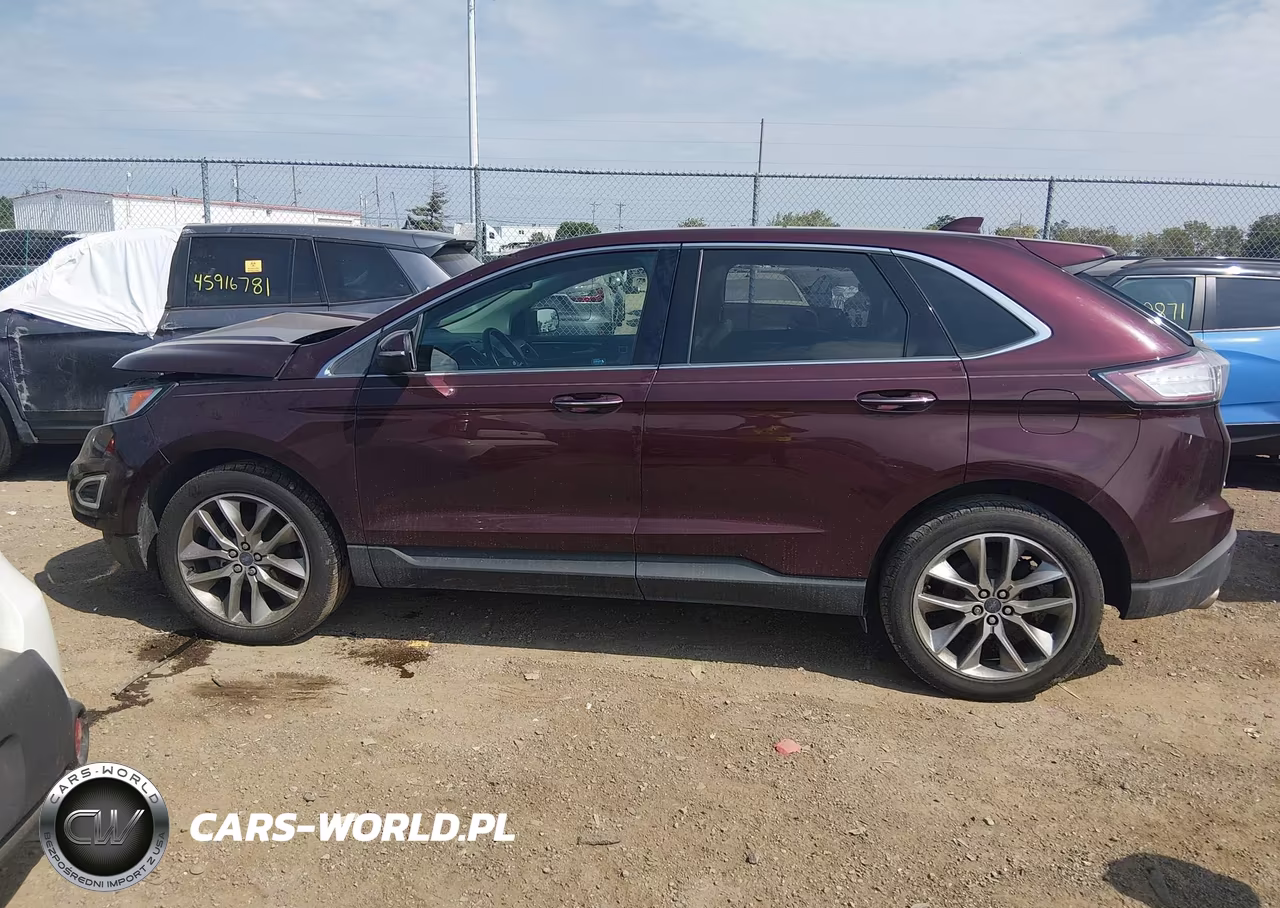 2018 Ford Edge Titanium VIN:2FMPK3K93JBB70256 - 14