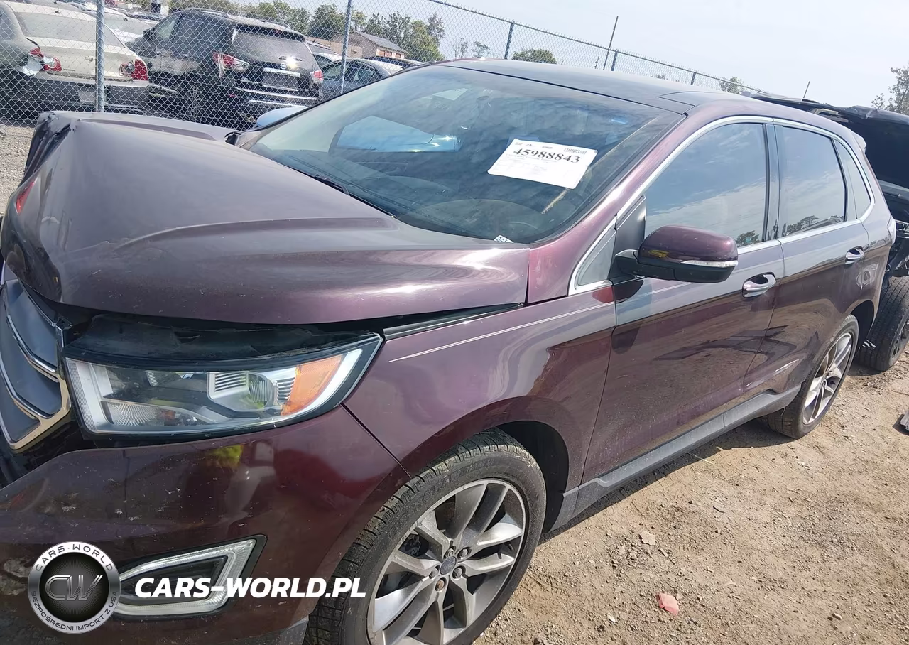 2018 Ford Edge Titanium VIN:2FMPK3K93JBB70256 - 2
