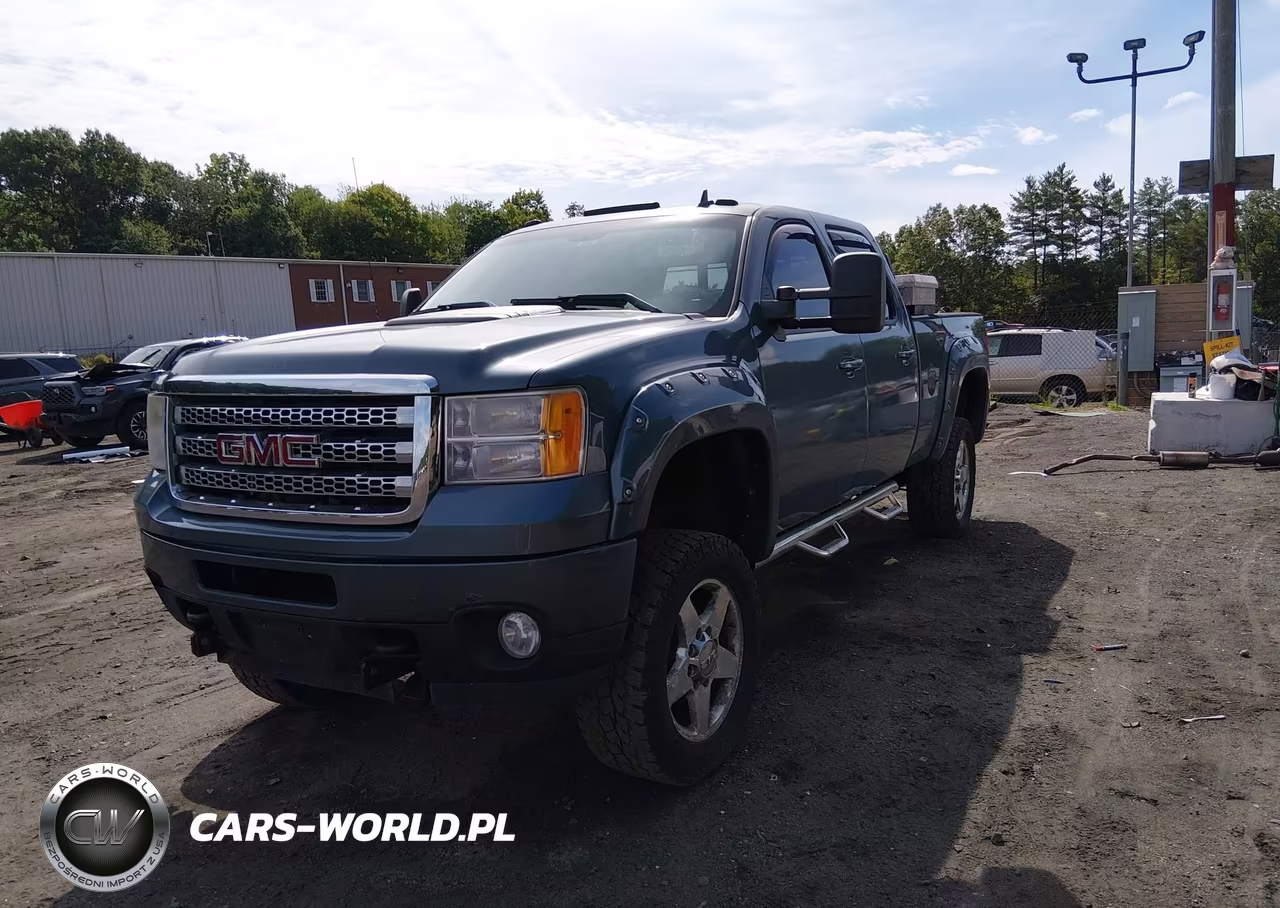 2013 GMC Sierra 2500Hd Slt VIN:1GT121E89DF143681 - 2