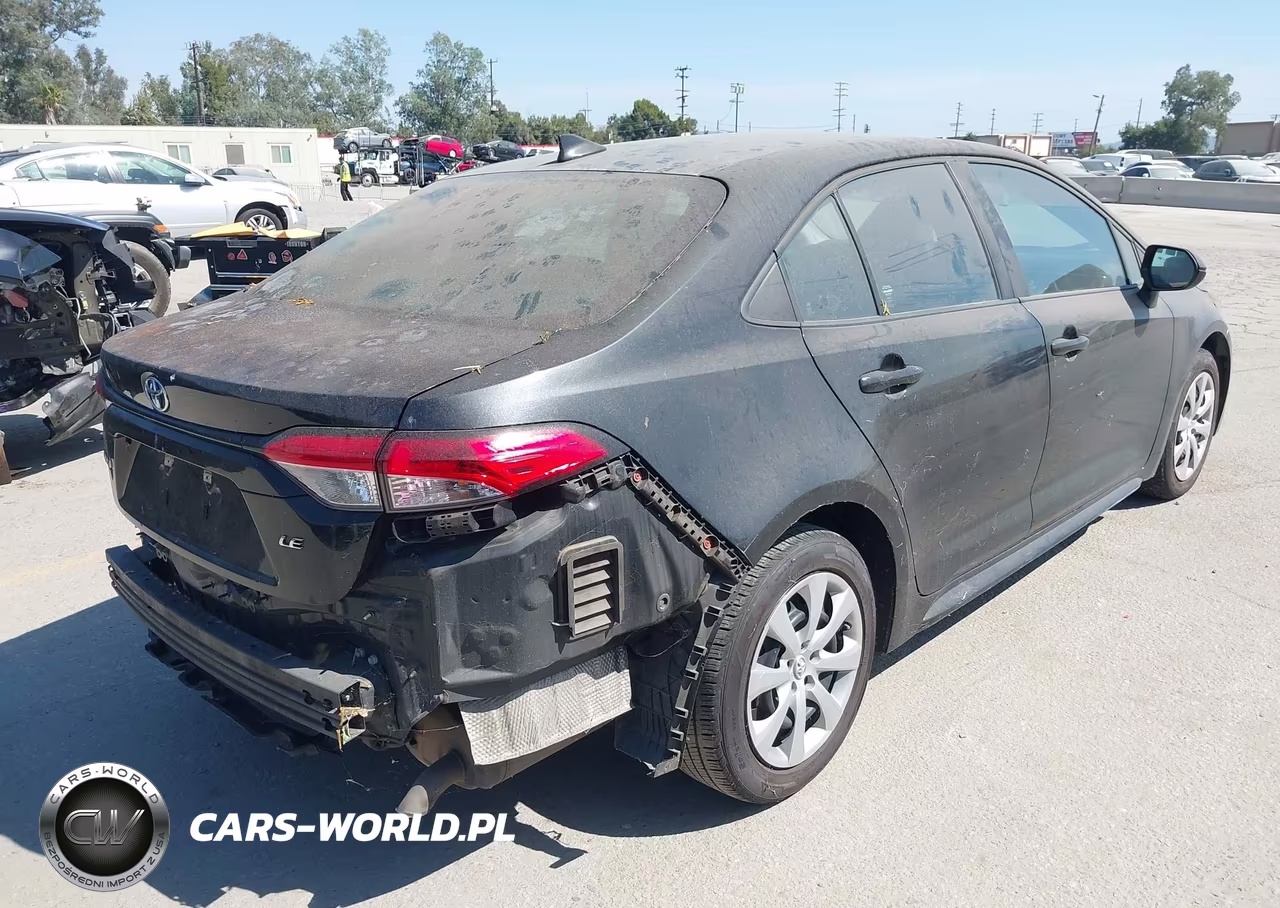 2022 Toyota Corolla Le VIN:5YFEPMAE2NP342677 - 4