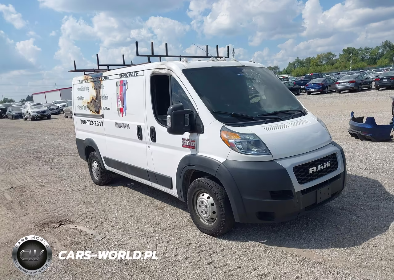 2019 Ram Promaster 1500 Low Roof 136 Wb VIN:3C6TRVAG1KE508183 - 1