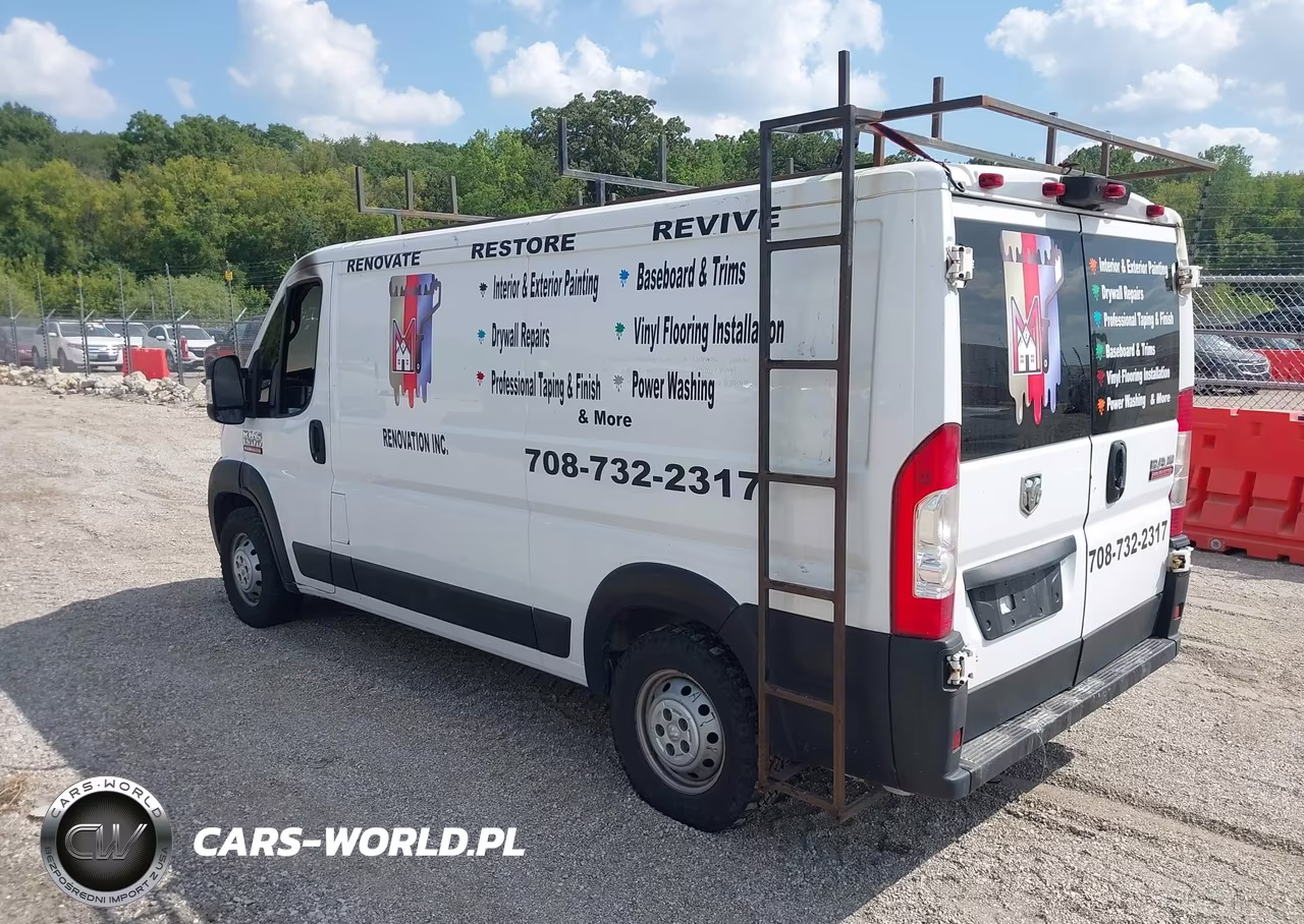 2019 Ram Promaster 1500 Low Roof 136 Wb VIN:3C6TRVAG1KE508183 - 3