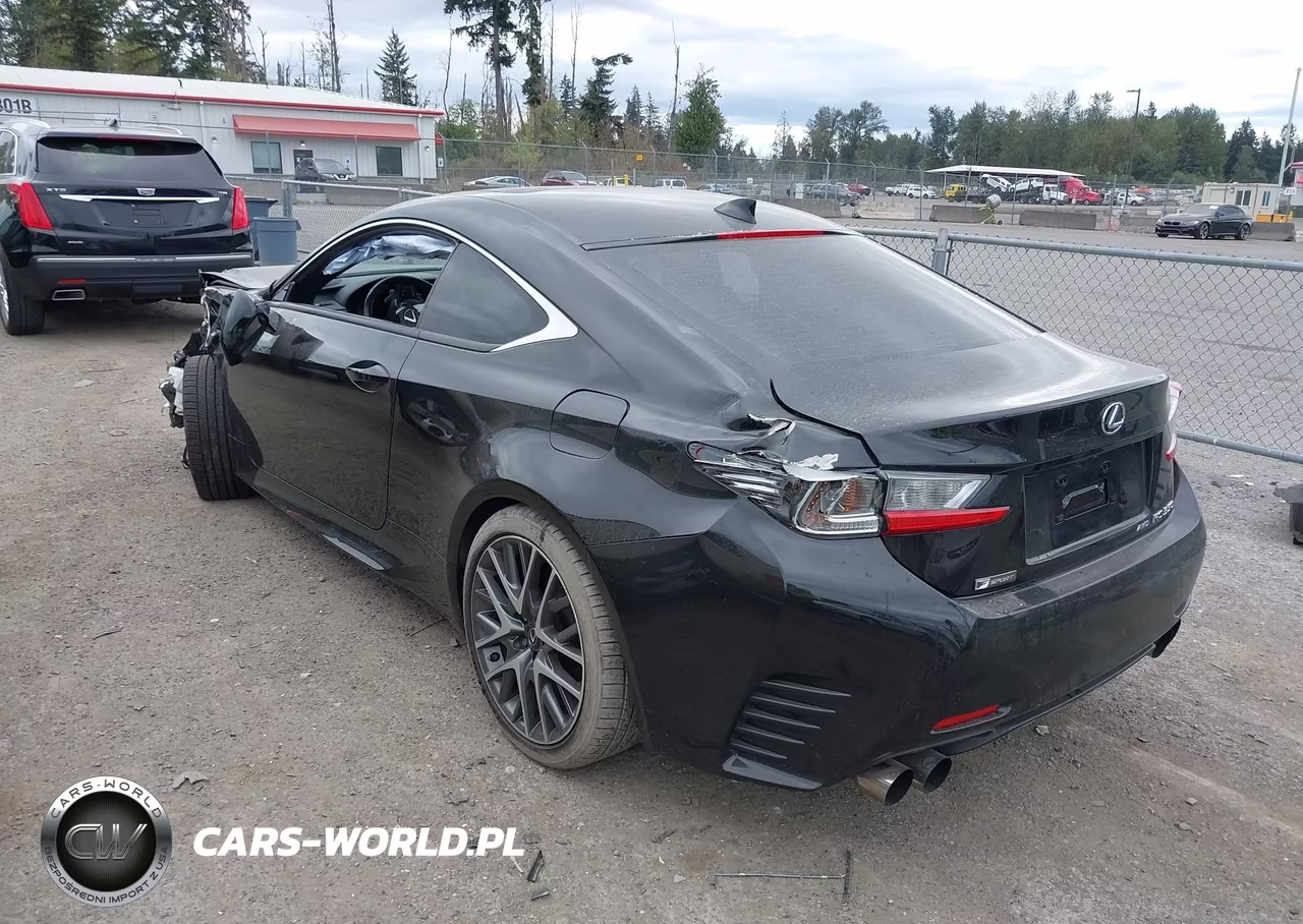 2015 Lexus Rc 350 VIN:JTHSE5BC2F5005256 - 3
