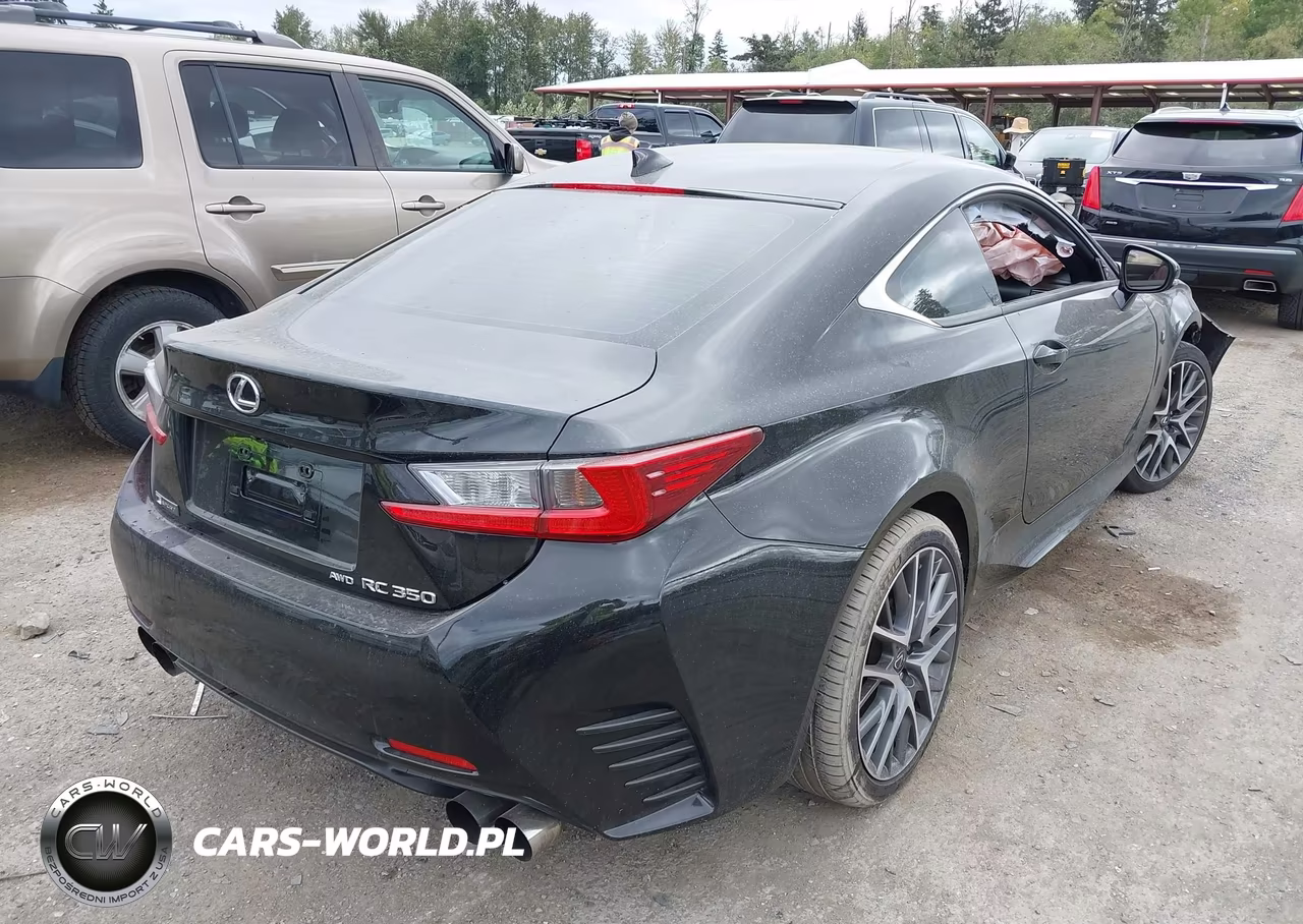 2015 Lexus Rc 350 VIN:JTHSE5BC2F5005256 - 4