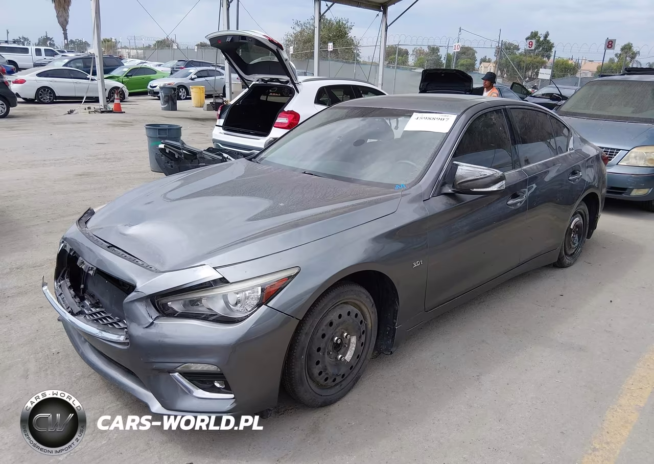 2019 Infiniti Q50 3.0T Luxe VIN:JN1EV7AP5KM513870 - 2
