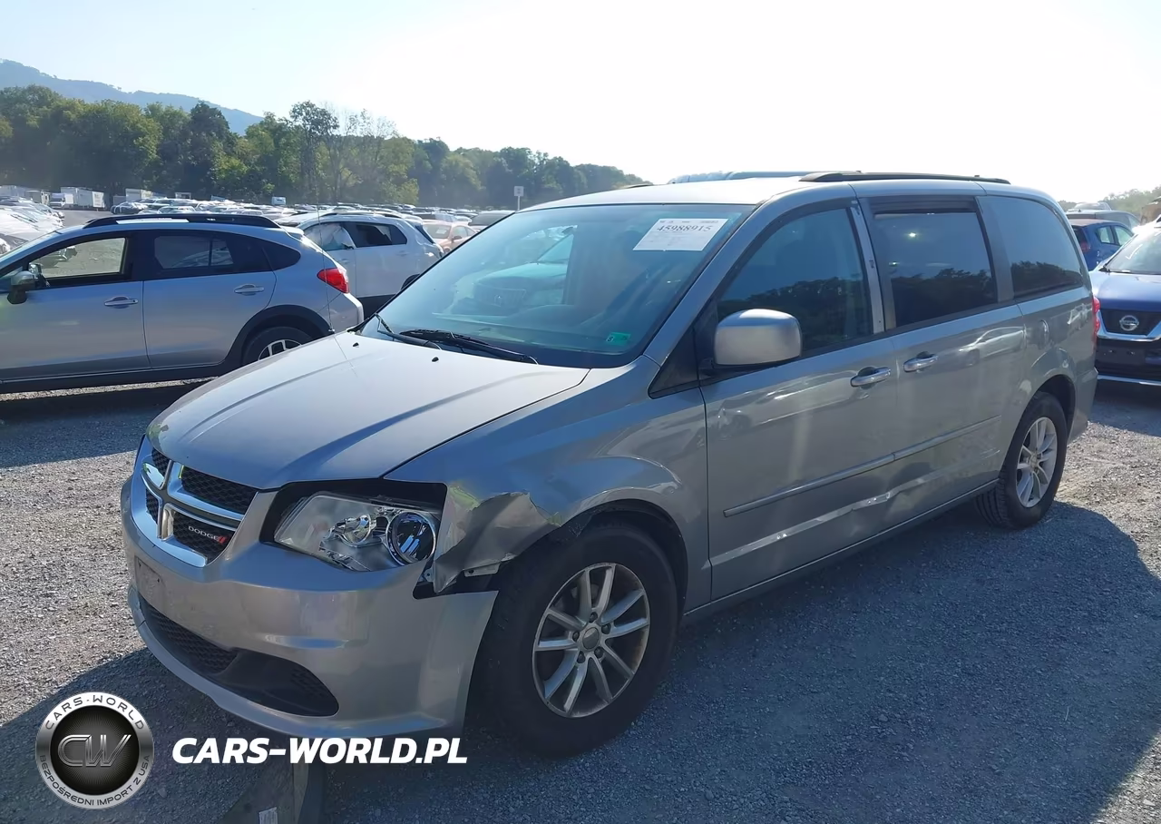 2014 Dodge Grand Caravan Sxt VIN:2C4RDGCG0ER320378 - 2