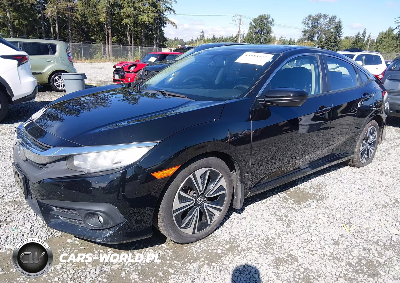 2016 Honda Civic Ex-L VIN:2HGFC1F77GH650303 - 2