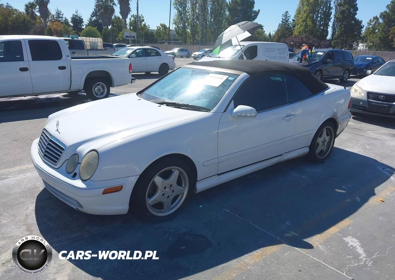 2000 Mercedes-Benz Clk 430 VIN:WDBLK70G7YT052814 - 2