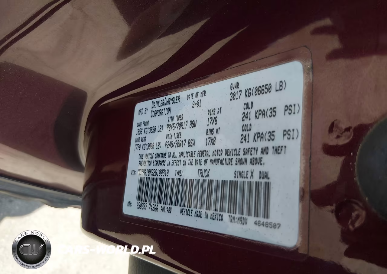 2002 Dodge Ram 1500 St VIN:3B7HA18N32G100310 - 9