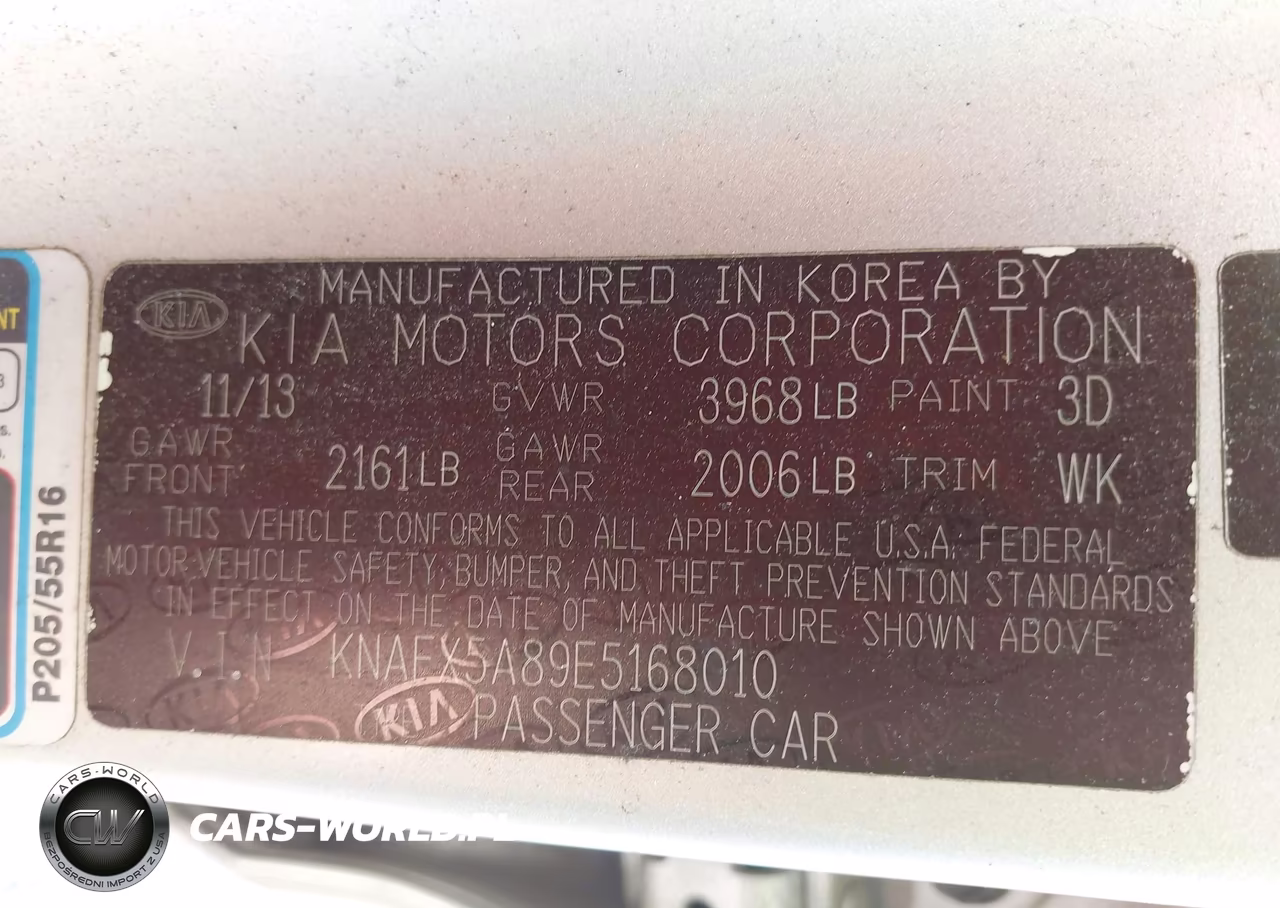 2014 Kia Forte Ex VIN:KNAFX5A89E5168010 - 9