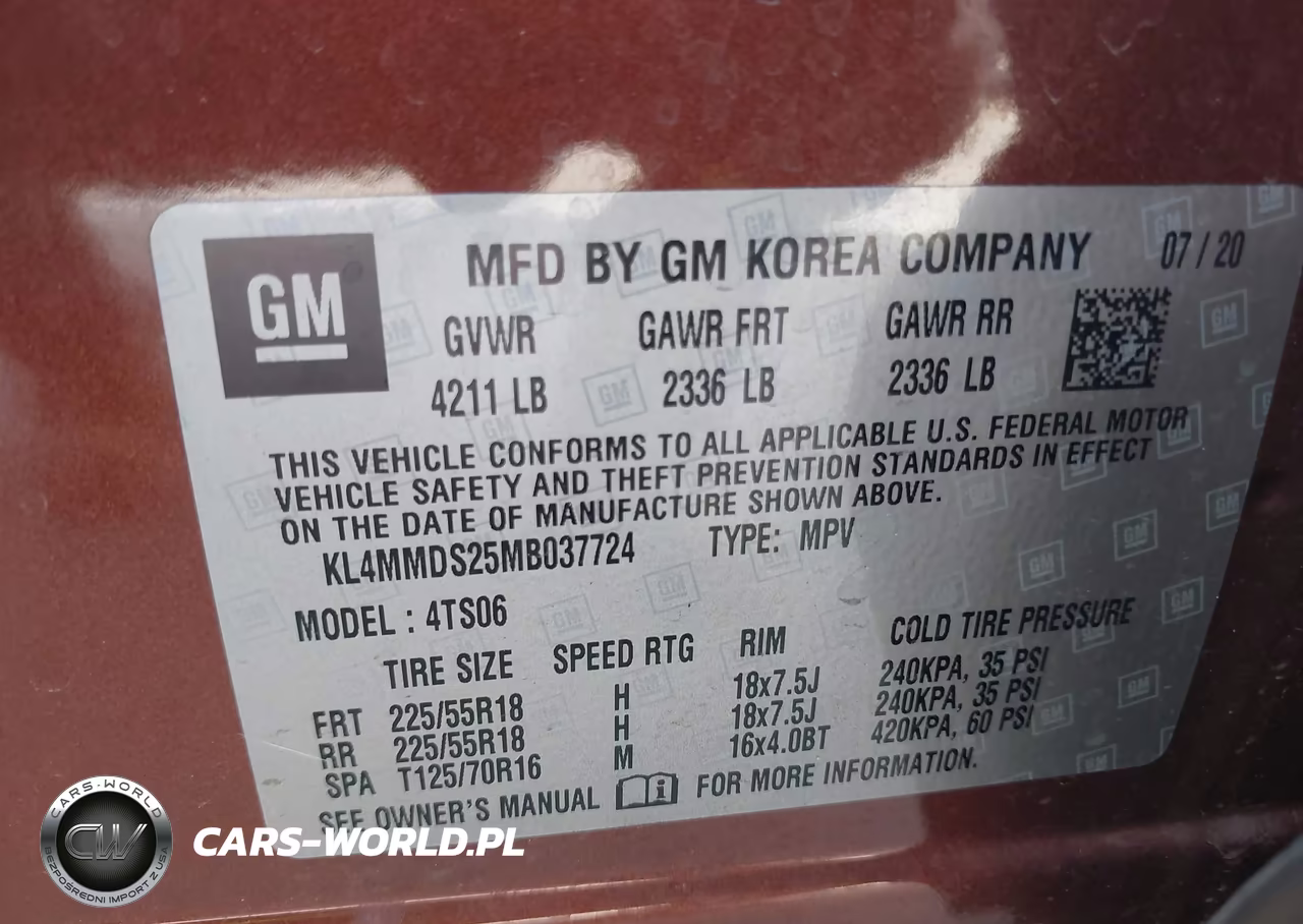 2021 Buick Encore Gx Fwd Select VIN:KL4MMDS25MB037724 - 9
