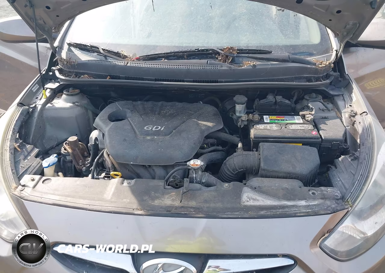 2013 Hyundai Accent Gls VIN:KMHCT4AEXDU490530 - 10