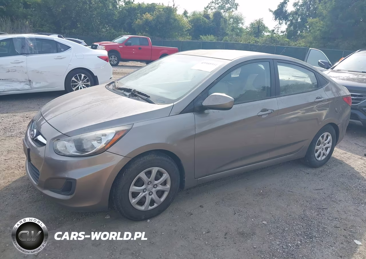 2013 Hyundai Accent Gls VIN:KMHCT4AEXDU490530 - 2