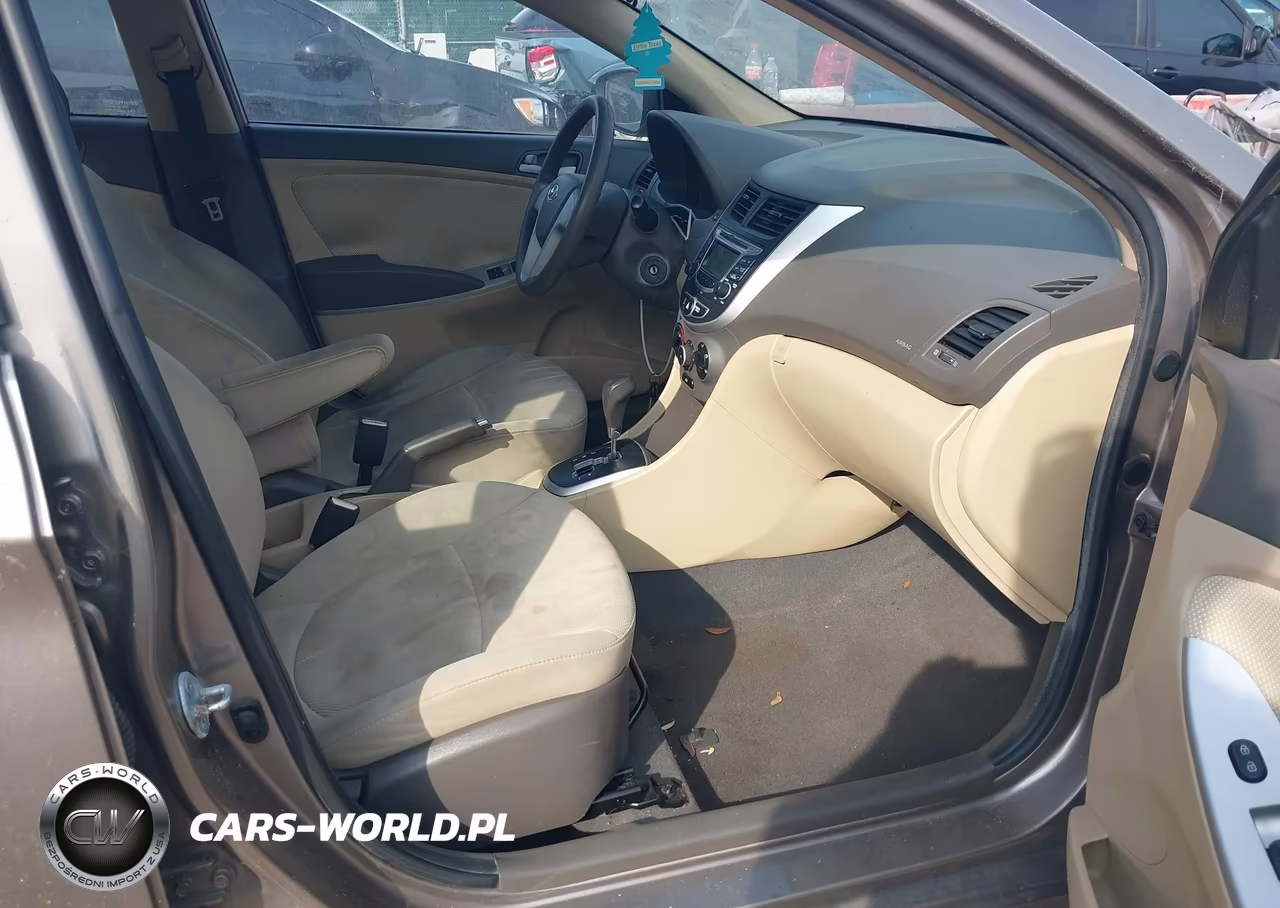 2013 Hyundai Accent Gls VIN:KMHCT4AEXDU490530 - 5