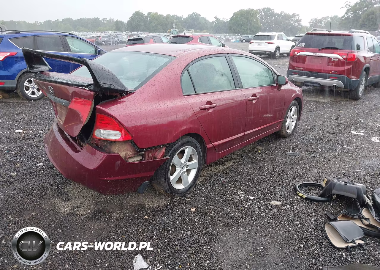 2009 Honda Civic Lx-S VIN:2HGFA16609H505233 - 4