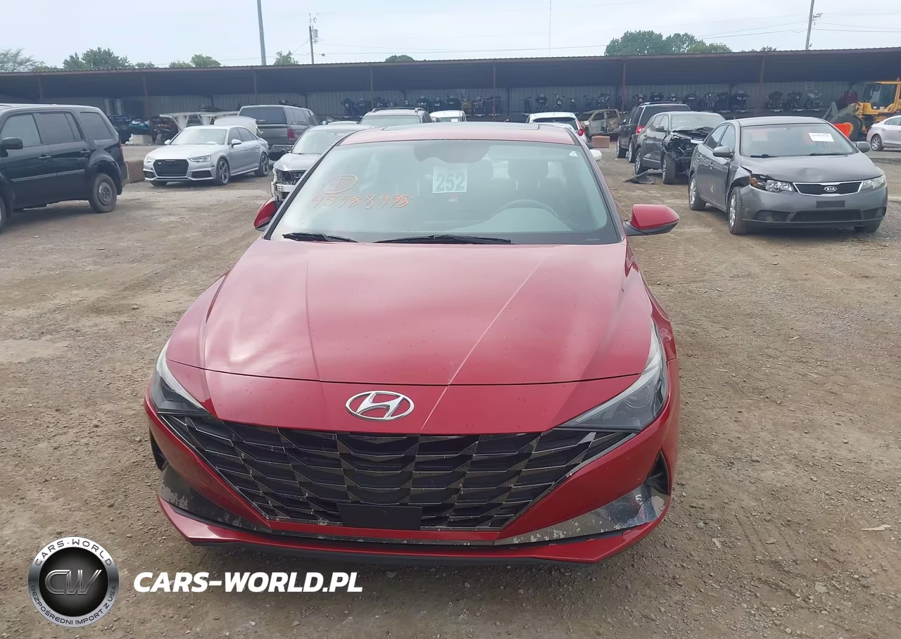 2022 Hyundai Elantra Sel VIN:KMHLN4AG4NU340832 - 12