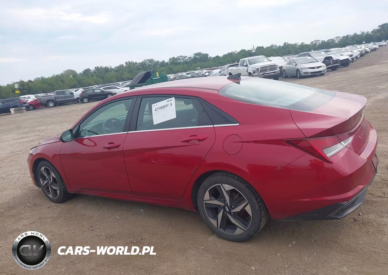 2022 Hyundai Elantra Sel VIN:KMHLN4AG4NU340832 - 14