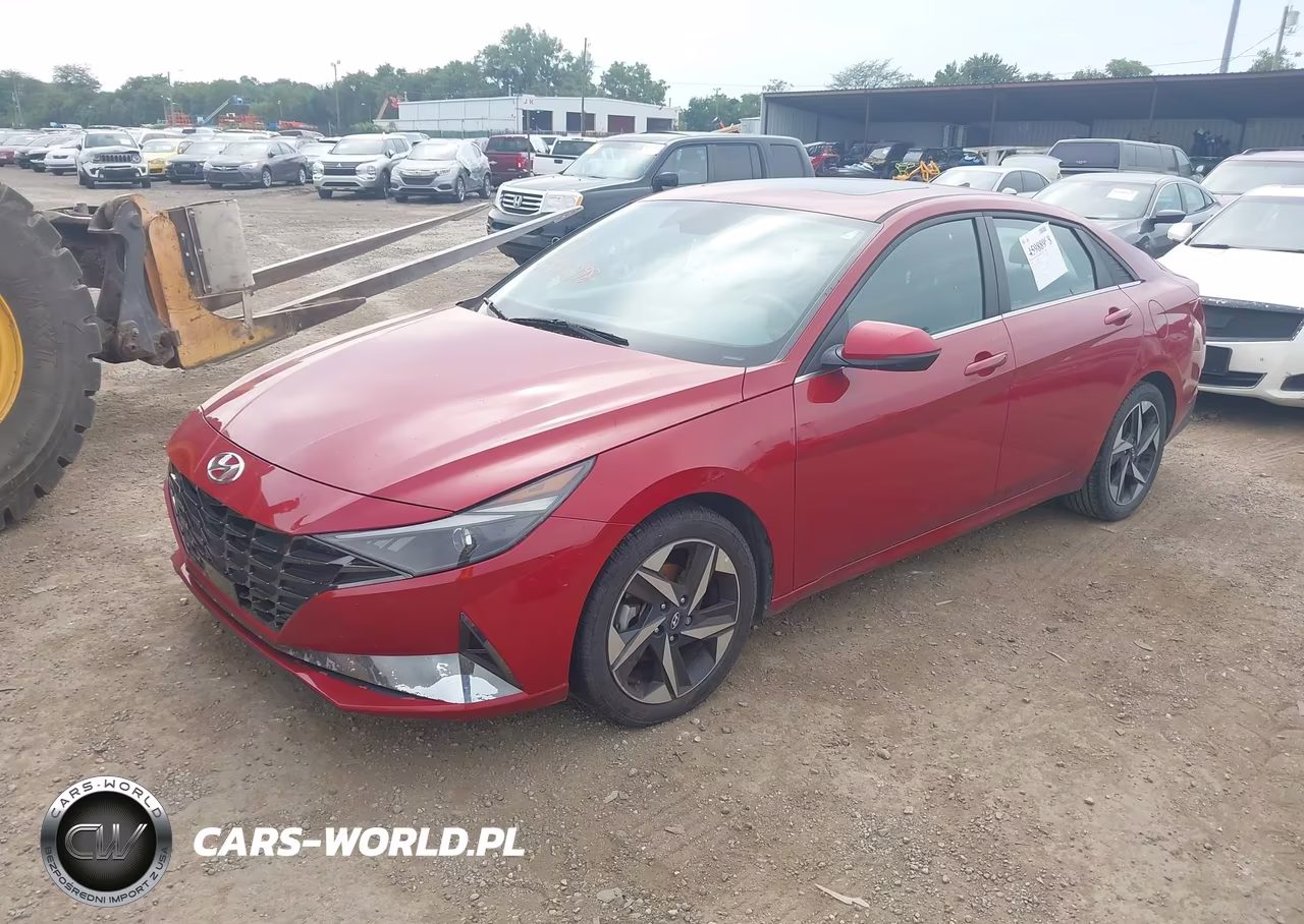 2022 Hyundai Elantra Sel VIN:KMHLN4AG4NU340832 - 2