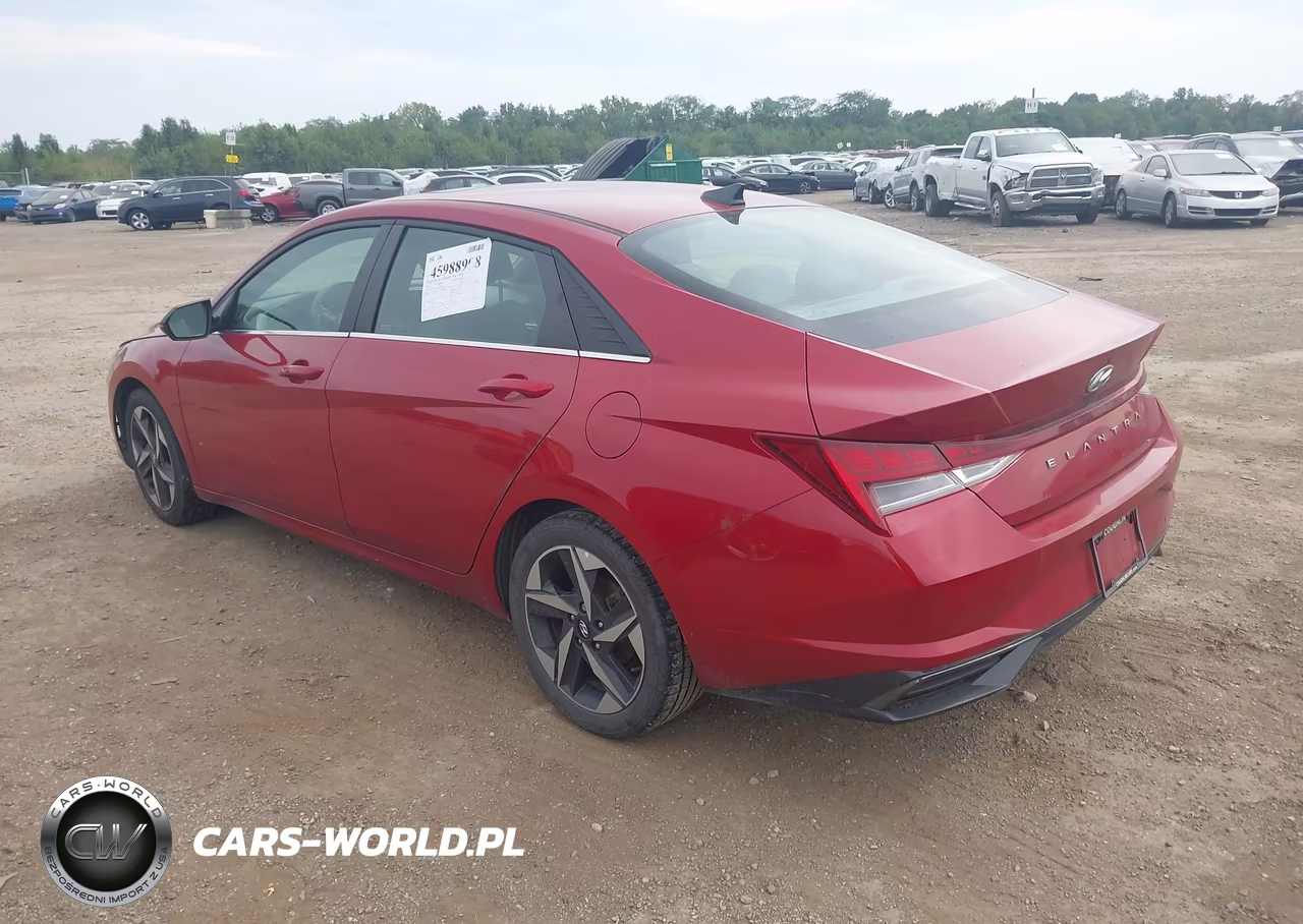 2022 Hyundai Elantra Sel VIN:KMHLN4AG4NU340832 - 3