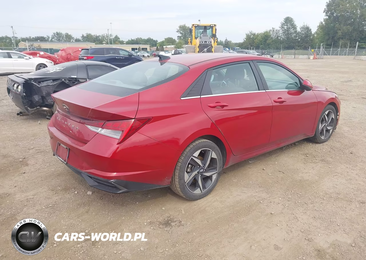 2022 Hyundai Elantra Sel VIN:KMHLN4AG4NU340832 - 4