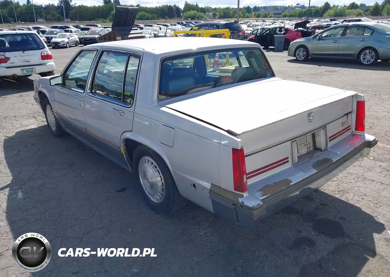 1987 Cadillac Deville VIN:1G6CD5185H4230837 - 3