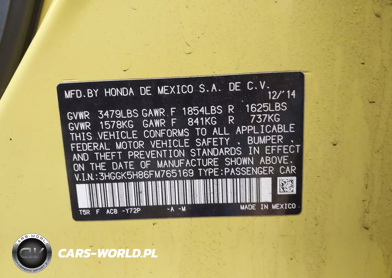 2015 Honda Fit Ex-Ex-L VIN:3HGGK5H86FM765169 - 9