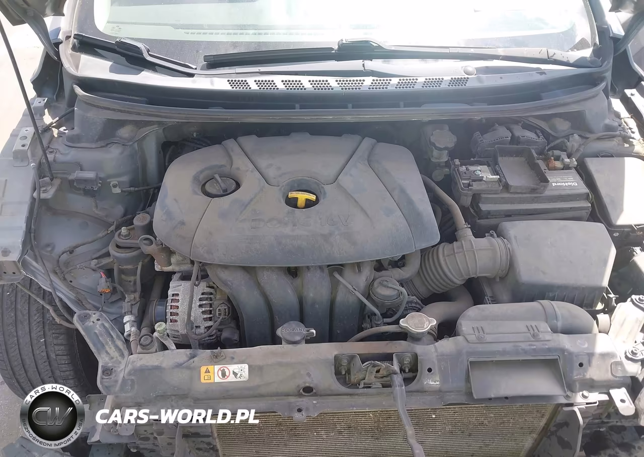 2013 Hyundai Elantra Gls VIN:5NPDH4AE3DH219099 - 10