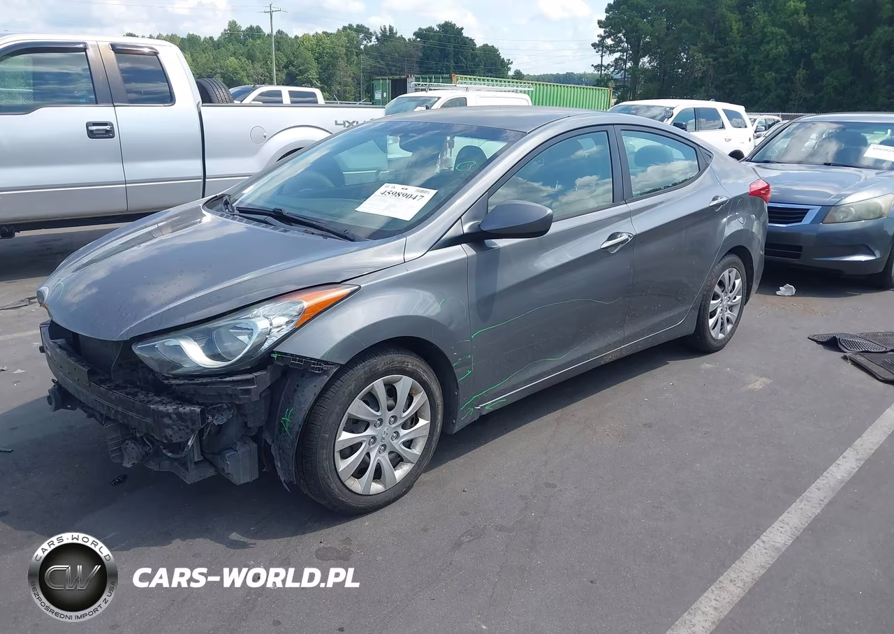 2013 Hyundai Elantra Gls VIN:5NPDH4AE3DH219099 - 2
