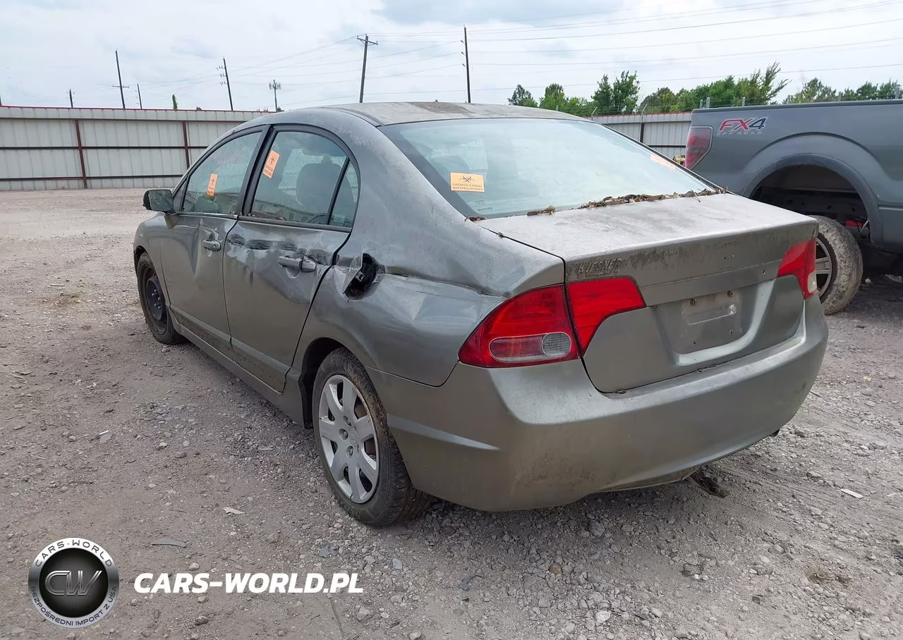 2006 Honda Civic Lx VIN:1HGFA16596L040666 - 3