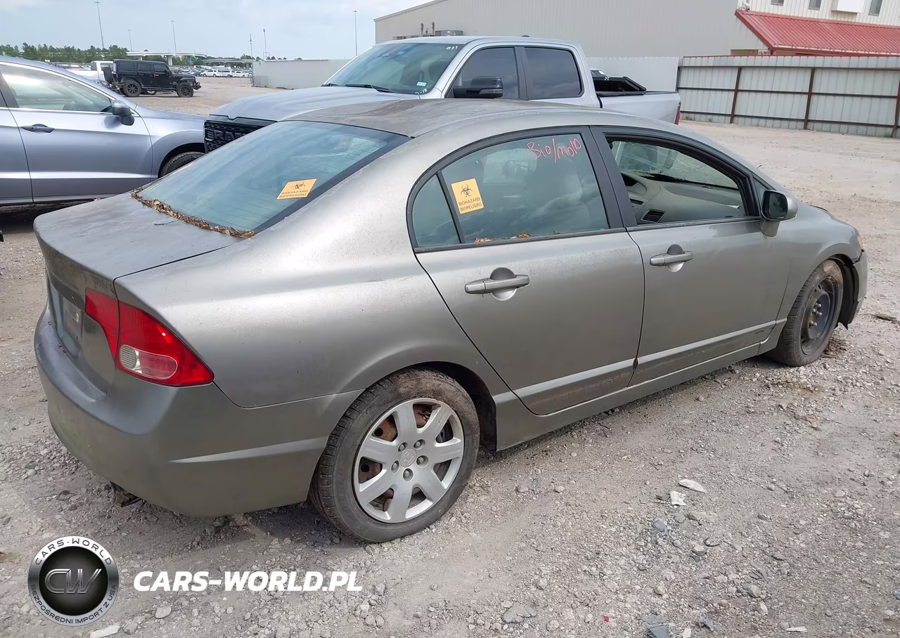 2006 Honda Civic Lx VIN:1HGFA16596L040666 - 4