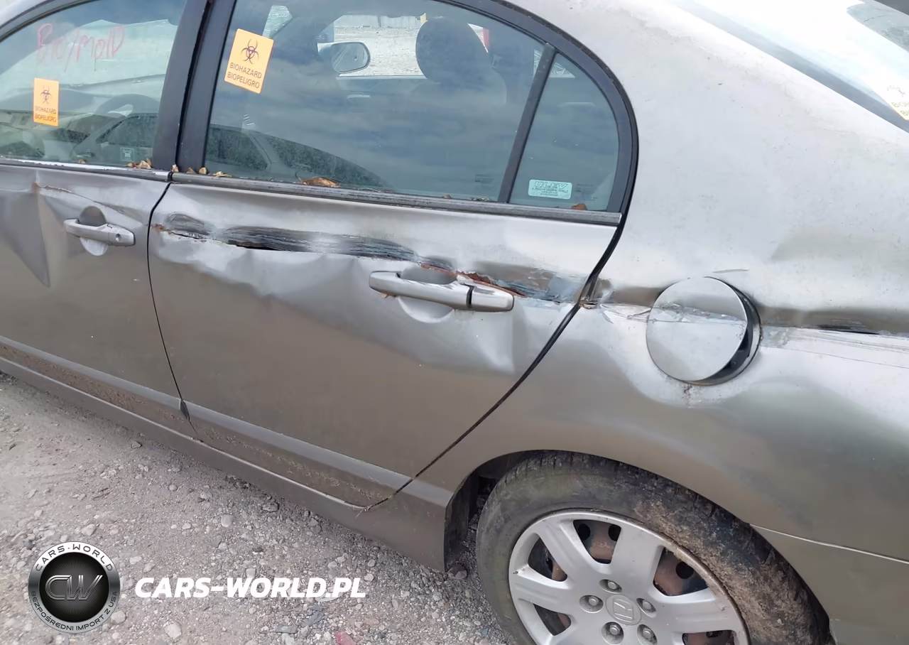 2006 Honda Civic Lx VIN:1HGFA16596L040666 - 6