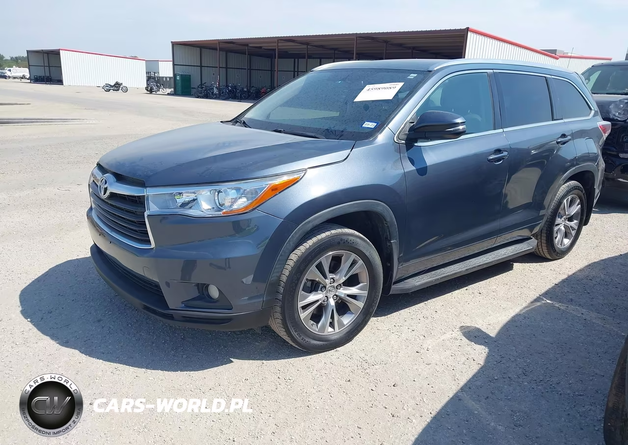 2015 Toyota Highlander Xle V6 VIN:5TDKKRFH8FS055757 - 2