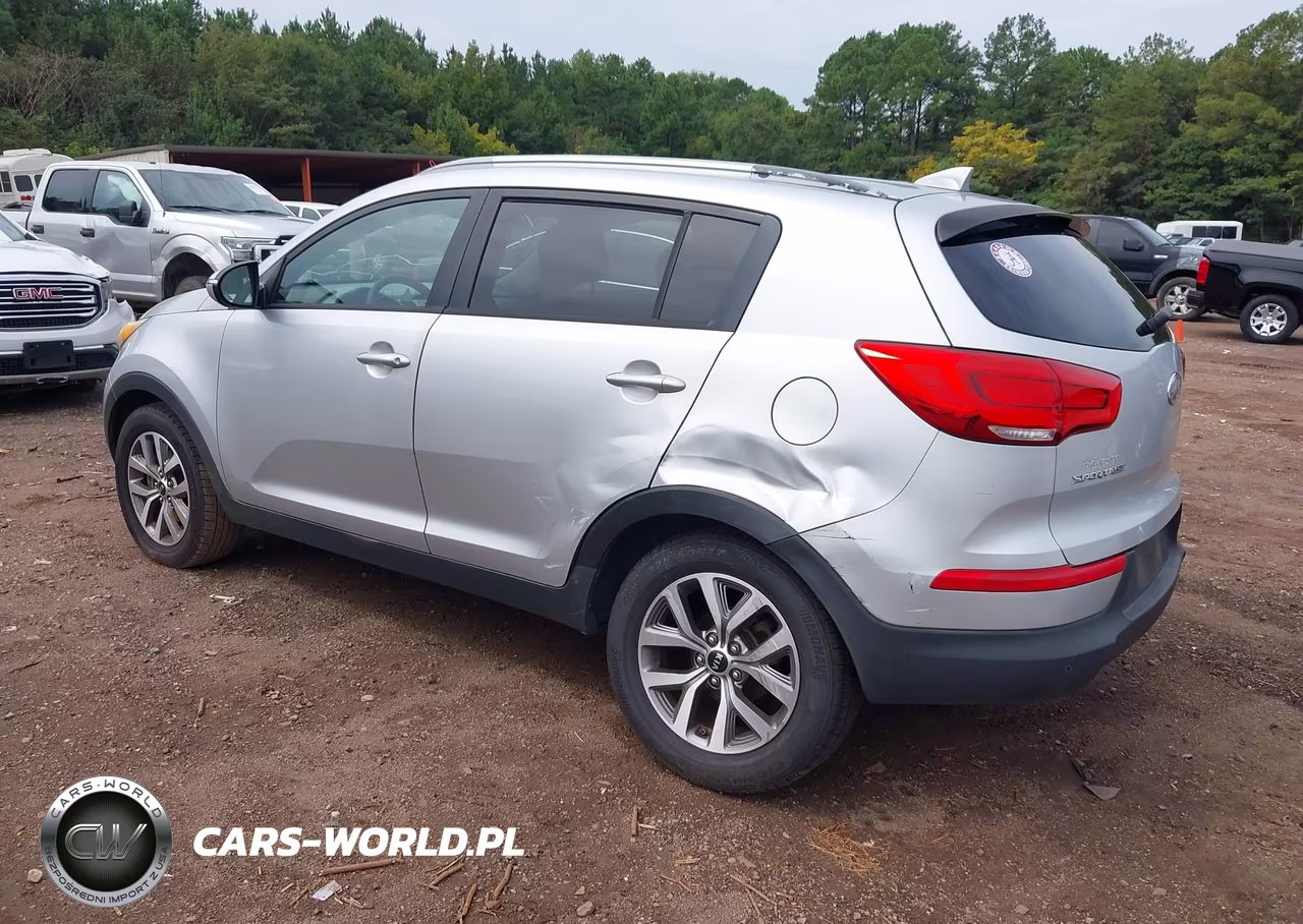 2014 Kia Sportage Lx VIN:KNDPB3AC2E7609026 - 3
